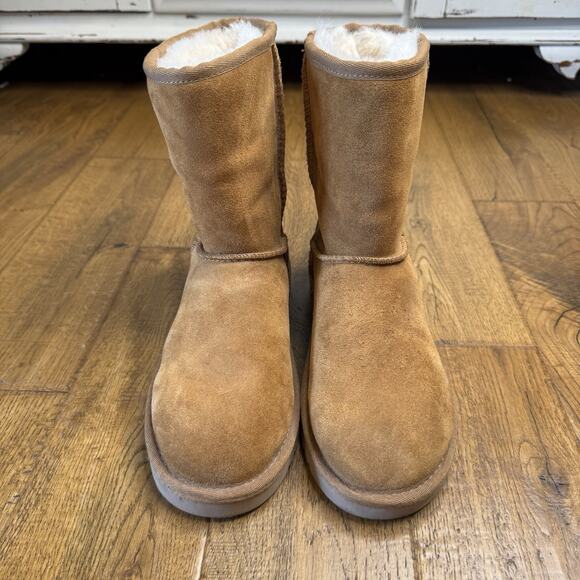 KOOLABURRA BY UGG KOOLA SHORT WOMANS BOOTS 1017090W CHESTNUT Brown SIZE 7 - Picture 2 of 8